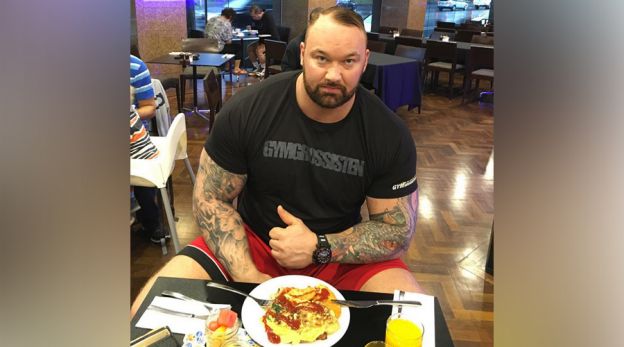 La impresionante dieta de Hafbor Júlíus Björnsson, el hombre más fuerte del mundo