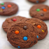 Cookies de chocolate y M&M's