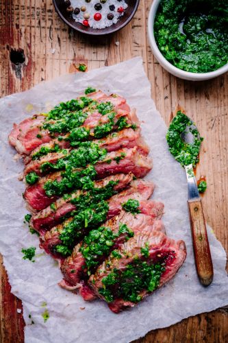 Filete con chimichurri