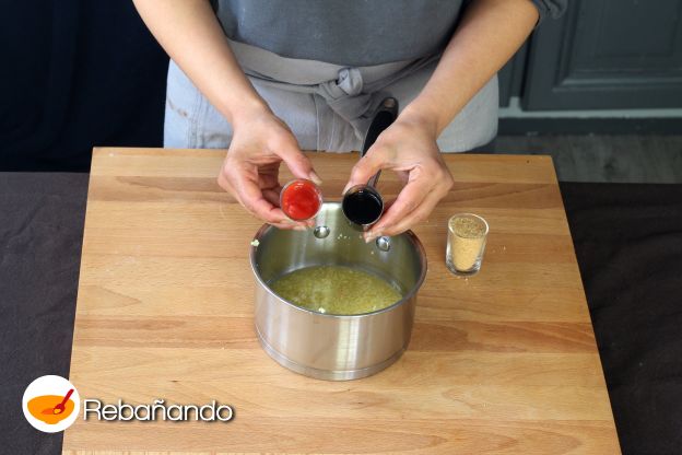 Preparación de la salsa
