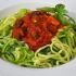 ZOODLES con salsa de tomate