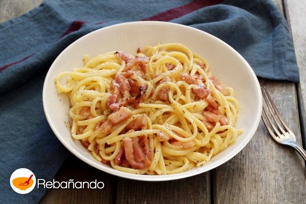 La receta 100% tradicional de la pasta carbonara