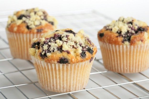 Muffins con blueberries
