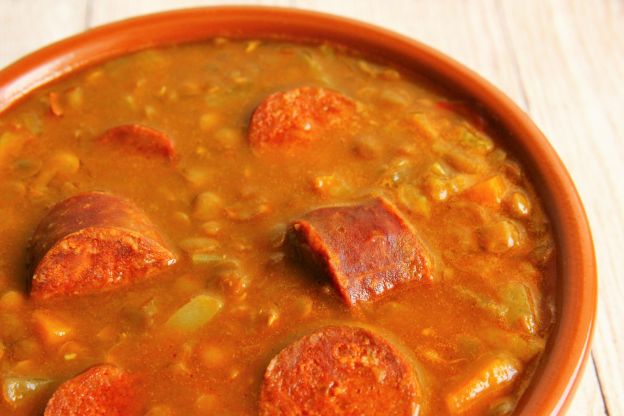 Lentejas con chorizo