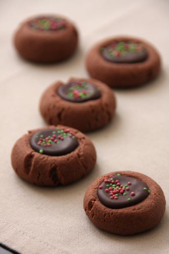 Galletas rellenas navideñas