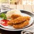Tiras de pollo frito con Corn flakes