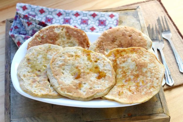 Pancakes con plátano