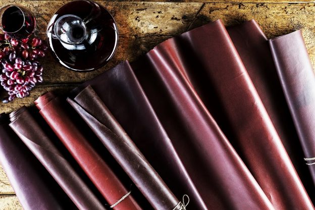 Wineleather: el cuero vegetal que pronto podríamos ver en las tiendas