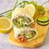 Wrap de salmón y aguacate