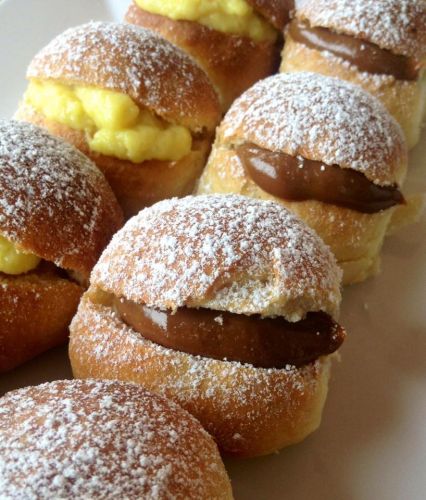 pancitos de leche rellenos