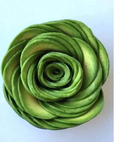 Los usuarios de Instagram están creando flores perfectas ¡hechas de aguacate!