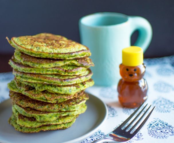 Panqueques de espinaca