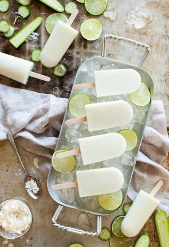 Paletas de mojito