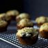 Muffins de mora azul