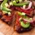 9. Pizza con carne picada