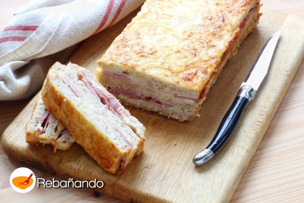 El CROQUE-CAKE: un nuevo y original croque monsieur para chuparse los dedos