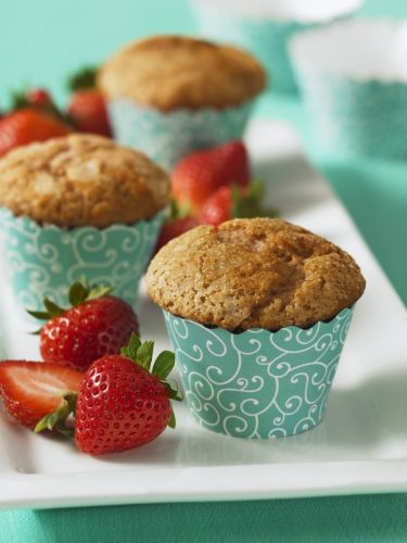 Muffins de fresa