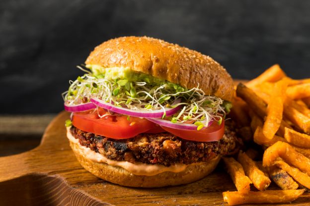 Hamburguesa de quinoa