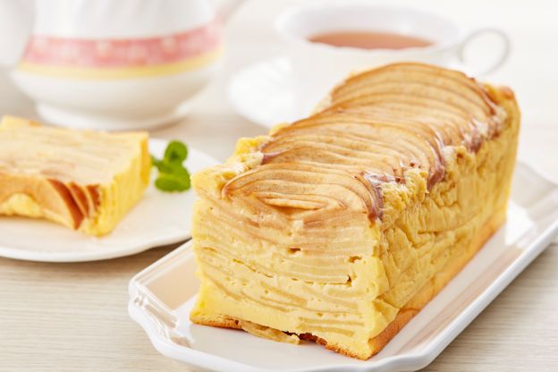 Tarta de manzana con tres ingredientes