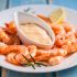 Gambas con salsa golf