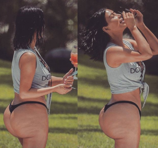 Kim Kardashian inspira a mujer para bajar de peso 