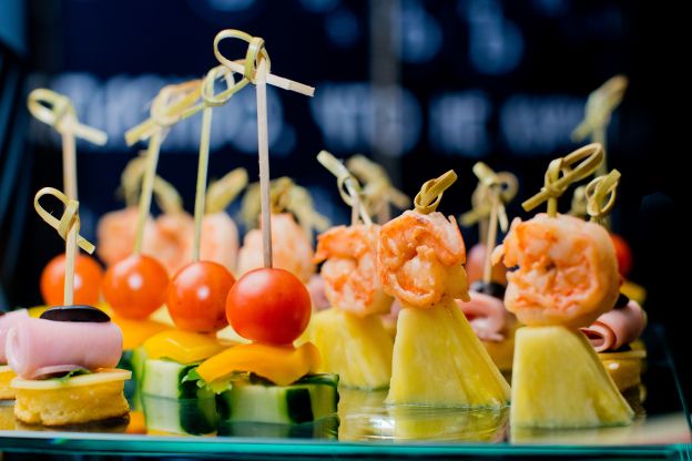 Brochetas de verdura