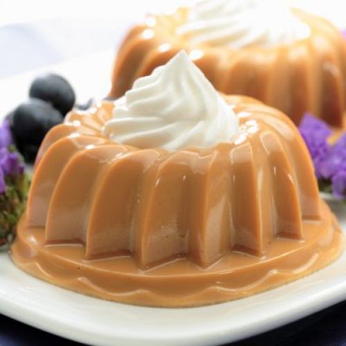 Gelatina de dulce de leche