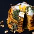 Panqueques de calabaza con pesto