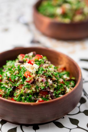Tabulé griego de quinoa