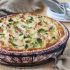 Quiche de brócoli con beicon