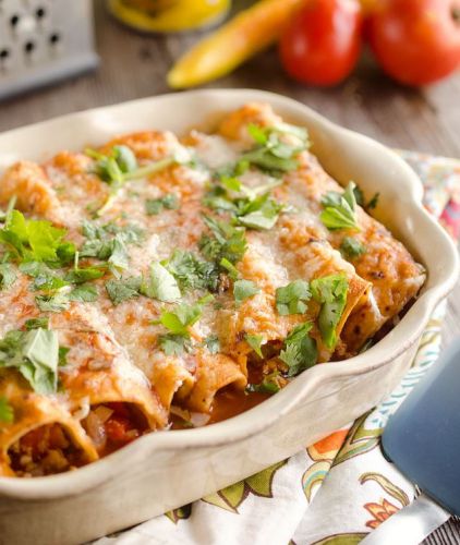 ENCHILADAS DE POLLO LIGHT