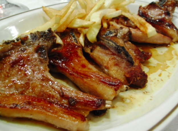 40. chuletillas de cordero al horno