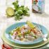 Ceviche de dorado con coco