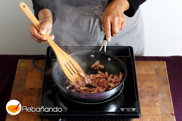 1. Rehogamos el beicon