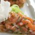 Tartar de salmón