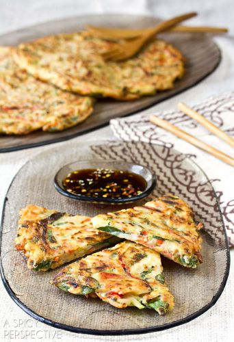 Pajeon: panqueques coreanos de vegetales