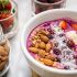 Smoothie Bowl de mora azul