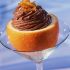 Mousse de chocolate y naranja