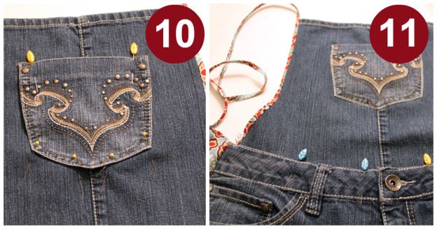 CON UNOS JEANS VIEJOS