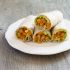 Wraps de garbanzo con calabaza
