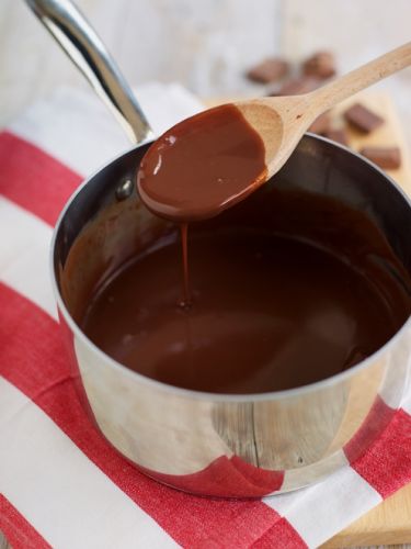 Ganache de chocolate