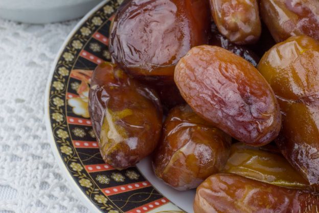 Dátiles rellenos con Philadelphia