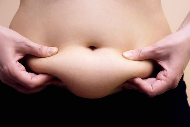 La grasa del abdomen es un riesgo