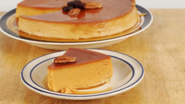 Flan de galletas marías