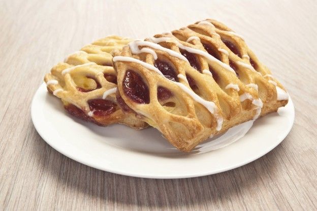 Hojaldres con mermelada