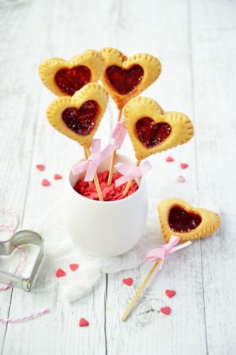 Pop tarts de frambuesa