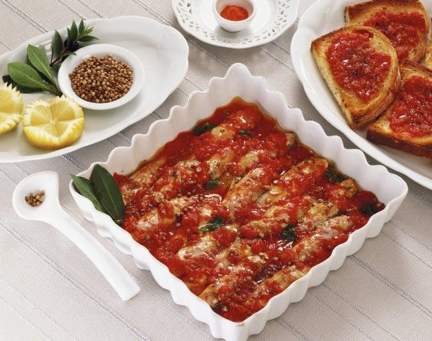 11 - Sardinas gratinadas con tomate