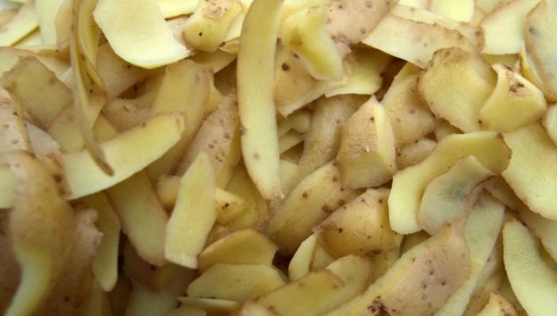 Chips de piel de patata