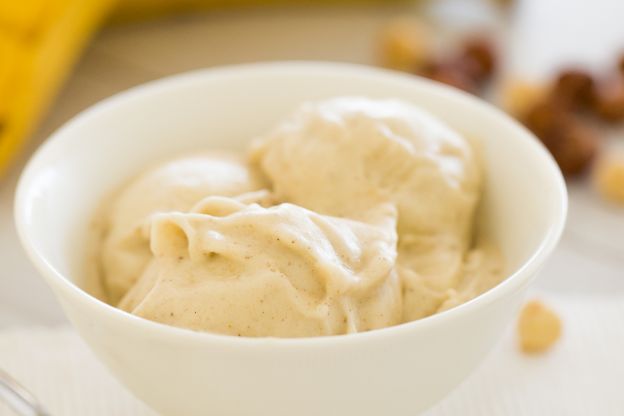 Cómo preparar helado de plátano