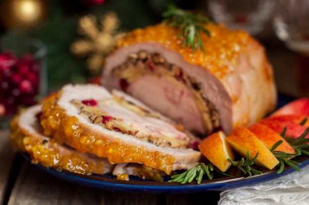 Solomillo de cerdo relleno